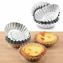 Load image into Gallery viewer, Disposable tin foil egg tart cup pudding cup
