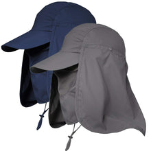 Load image into Gallery viewer, Women &amp; Men Outdoor Sun Hat UV Protection Fishing Hiking Caps with Face  Neck Flap Cover UPF 50+
